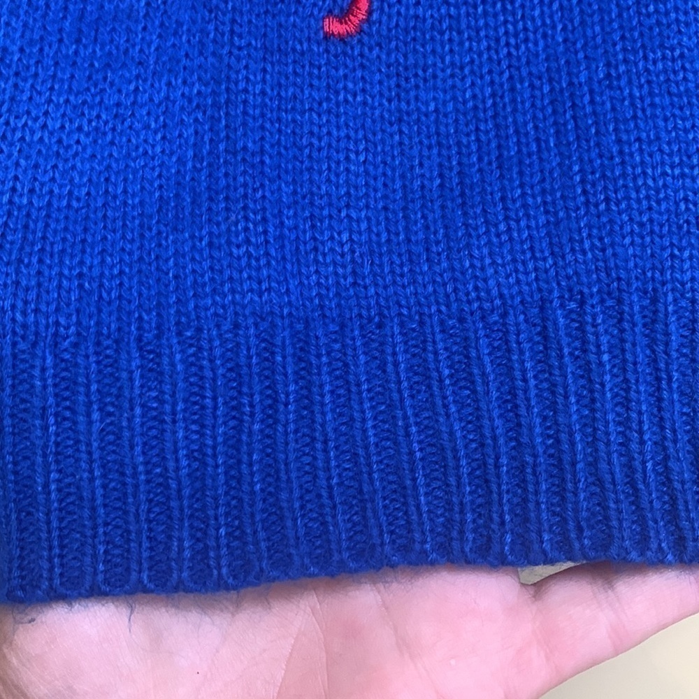 Jolly Sweaters | Blue “Bro Where’s The Party”Holiday Reindeer Unisex Sweater L - Picture 12 of 17